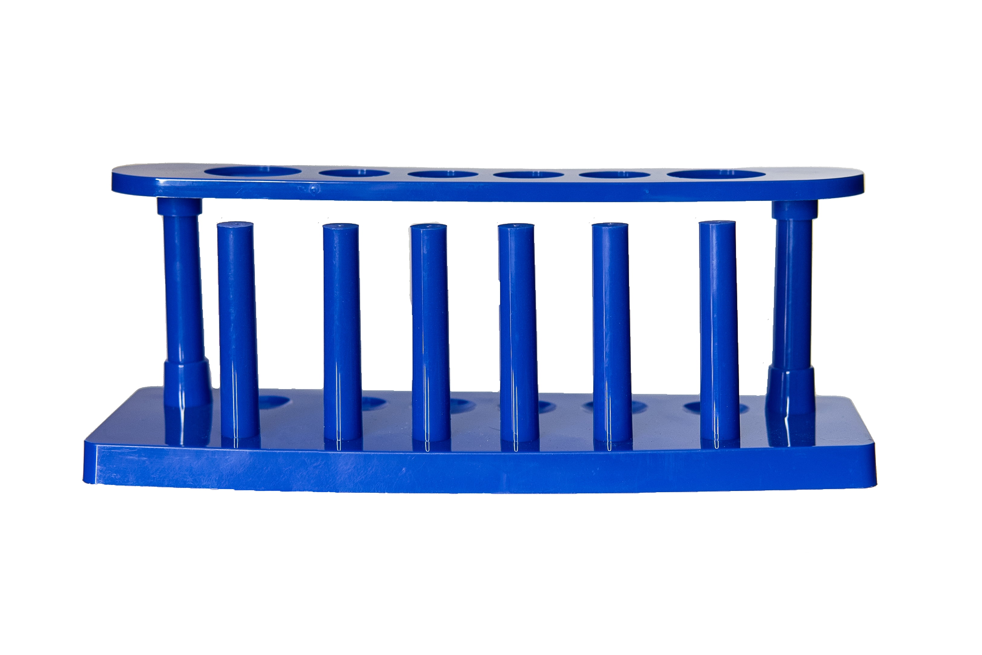Test Tube Racks with 6 Holes 25mm and 6 Drying Pins. Pack of 10 ...