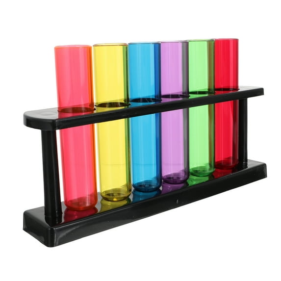 NIAIZEK Transparent Plastic Test Tubes for Science Experiments and Lab Use, Clear Tubes for Educational and Laboratory Applications