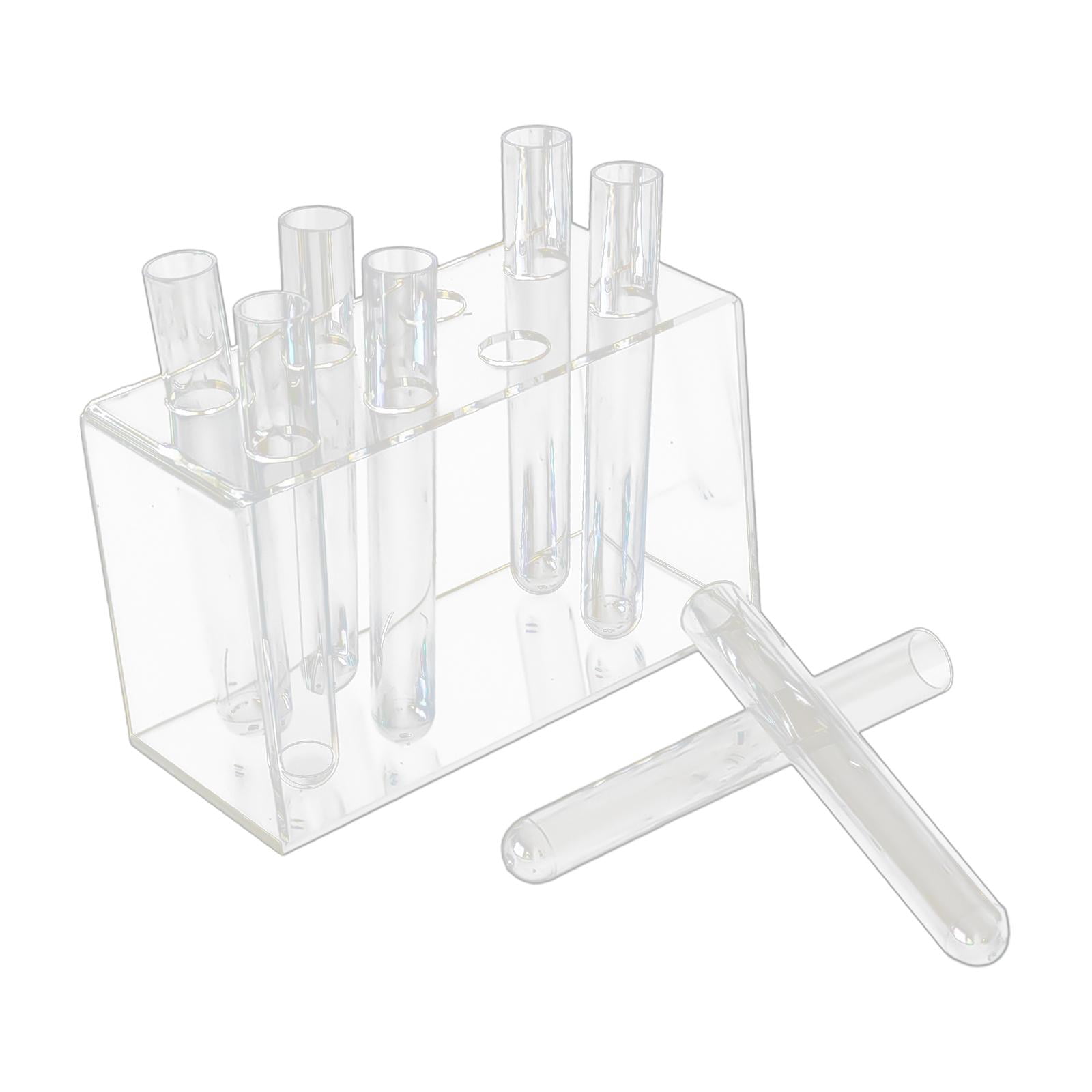 Test Tube Vases for Flowers Bulk Tabletop Acrylic Flower Bud Vase