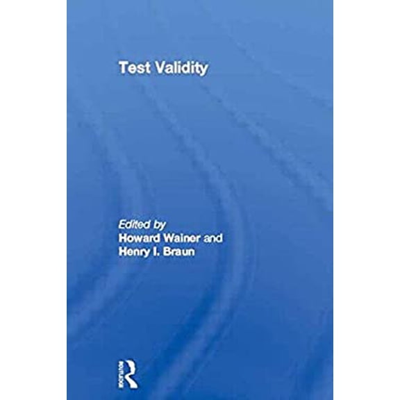Pre-Owned Test Validity 9780898599978 Used