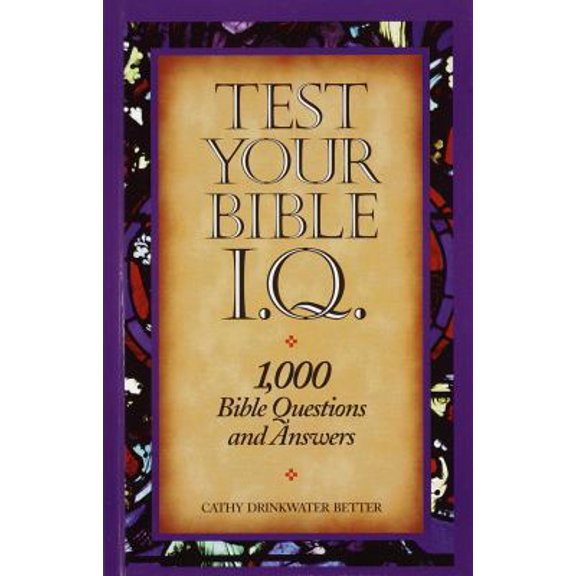 Pre-Owned Test Your Bible IQ (Hardcover) 0517160978 9780517160978