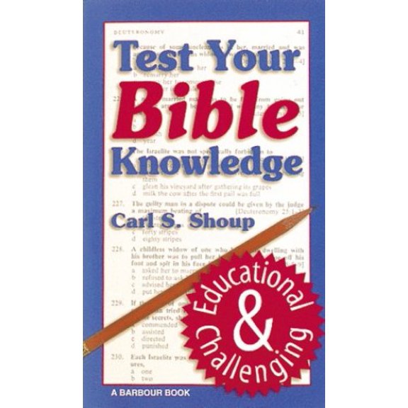 Pre-Owned Test Your Bible Knowledge (Paperback)