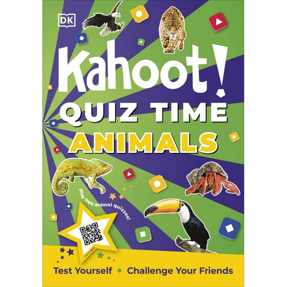 Test Yourself Challenge Your Friends by DK : Kahoot! Quiz Time Animals 2023 Paperback NEW