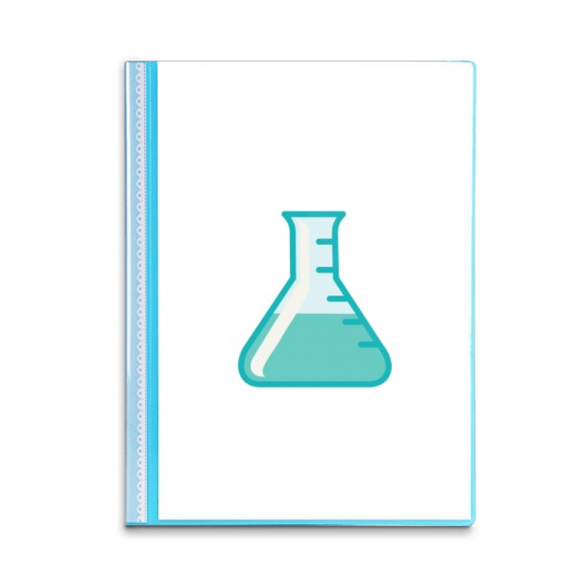 Test-tube Liquid Science Experiment Book Sheet Protectors Portfolio Binder Folder