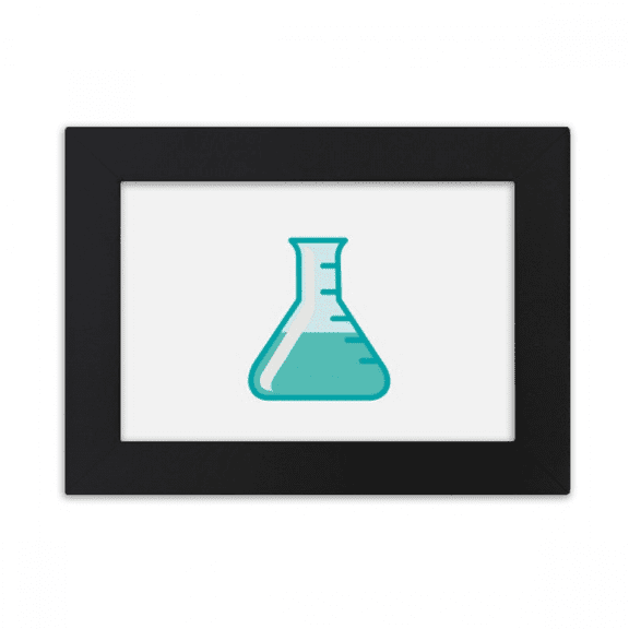 Test-tube Liquid Science Experiment Desktop Photo Frame Ornaments Picture Art Painting