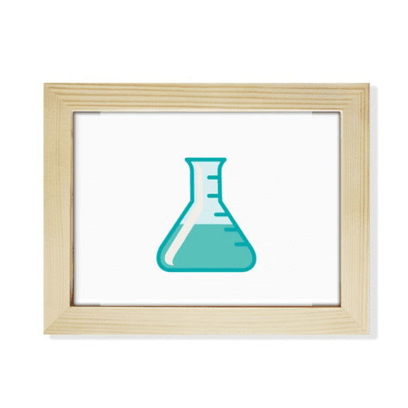 Test-tube Liquid Science Experiment Desktop Photo Frame Picture Art Decoration Painting 6x8 inch