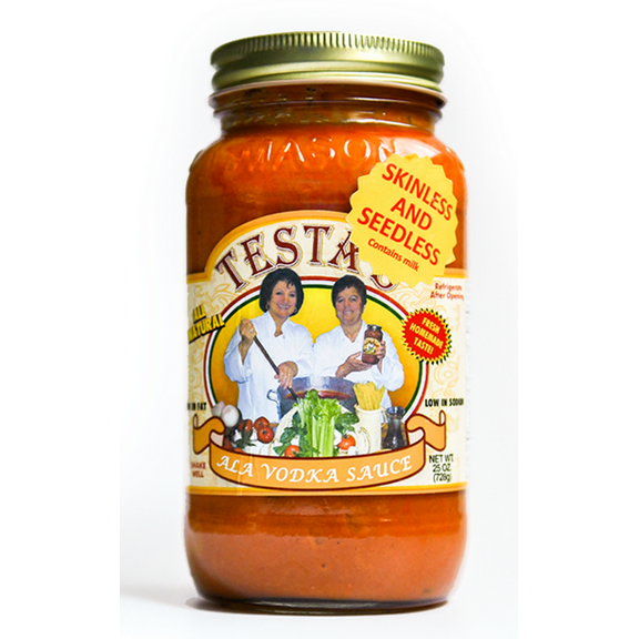 Testa's Vodka Sauce (4 Pack) -- Low Lectin, Skinless & Seedless