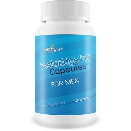 TestaEdge Pro Capsules - Probiotics for Men - Premium Probiotic Formula for Men’s Health - Gut Health - Digestive & Immune Health - Support Mood, Energy, & Healthy Hormone Production - Male Probiotic