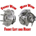 thumbnail image 1 of Tested Wheel Bearing Hub Front 4 Wheel Drive 11-14 Fits Ford F-150 4x4, 1 of 6