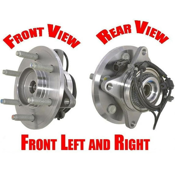 Tested Wheel Bearing Hub Front 4 Wheel Drive 11-14 Fits Ford F-150 4x4