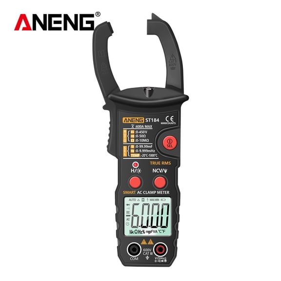 Tester,Continuity Diode Hertz With Ohm Ncv Meter With Ohm Rms Hertz Temperature Tester Ohm Ncv Continuity Amp Meter Ncv Continuity Diode Jinmie Hertz Tempeure Tester Buzhi Clamp On Saante