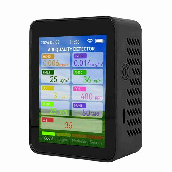 Tester Multifunctional Air Quality Detector PM2.5 CO CO2 Temperature Humidity Air Quality Monitor