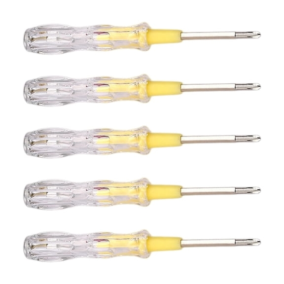 Tester Pen 100-500V Voltages Detector Meter Double Bit Replaceable Screwdriver Tester Breakpoint Finders Tool