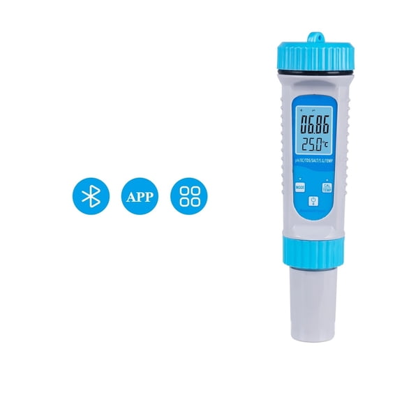 Tester Pool Water Temperature Tester Pool Water Quality Monitor Water Quality Detector