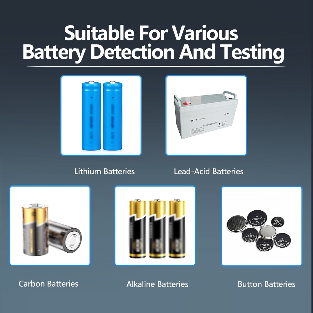 Tester,Tester Battery With Dual Alarm Resistance Tester Battery With ...