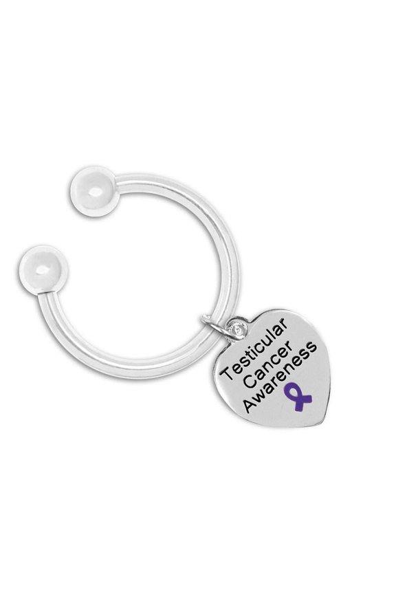 Testicular Cancer Awareness Keychain