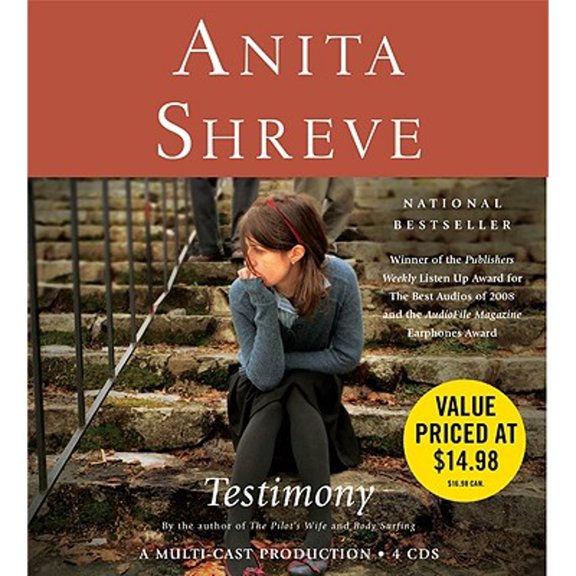 Pre-Owned Testimony (Audiobook 9781600246180) by Anita Shreve, Robert Petkoff, Eve Bianco