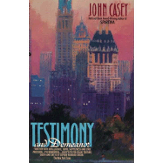 Pre-Owned Testimony and Demeanor (Paperback 9780380712397) by John Casey