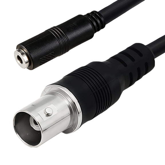 Testing Measurement BNC to 3.5mm Adapters Cable 1Meter for Oscilloscopes Spectrum Analyzers Signals Analysis Coppers Construction