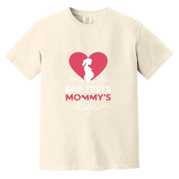 Testing To Save A Mothers Life Medical Health Awareness PPCM Pregnancy Comfort Color T-Shirt, Unisex, up to size 4XL