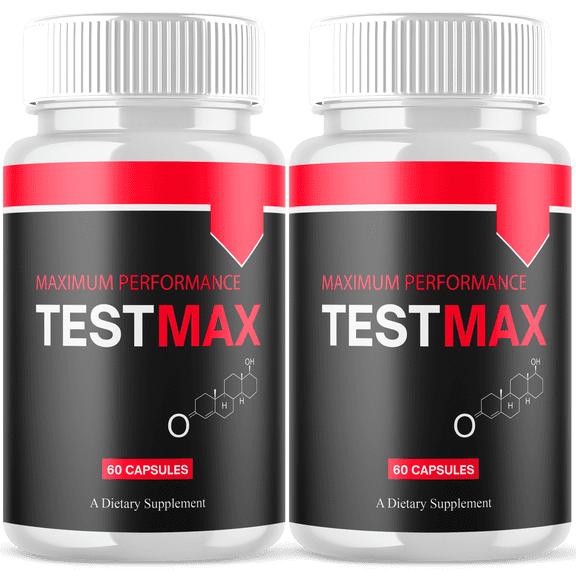 Testmax Advanced Formula Pills All Natural Vitamin Supplement Test Max 120 Capsules