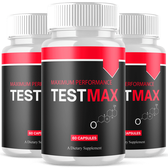 Testmax Advanced Formula Pills All Natural Vitamin Supplement Test Max 180 Capsules