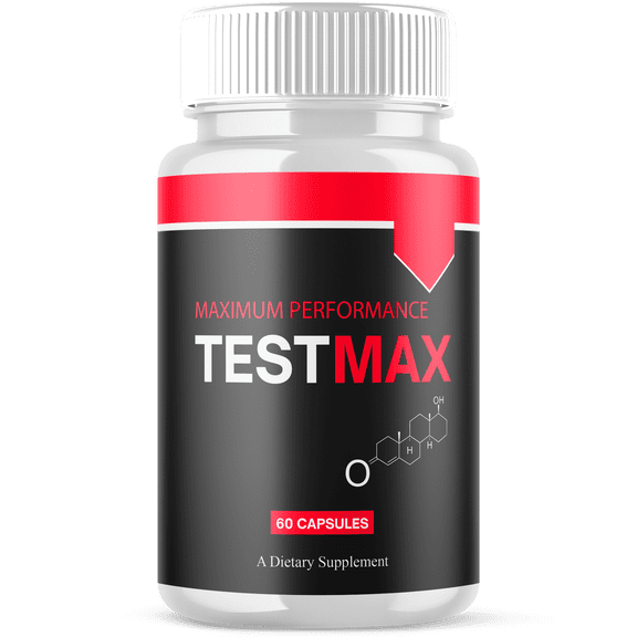 Testmax Advanced Formula Pills All Natural Vitamin Supplement Test Max 60 Capsules