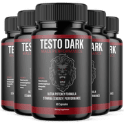 Testo Dark Advanced Formula Pills All Natural Vitamin Supplement TestoDark 300 Capsules
