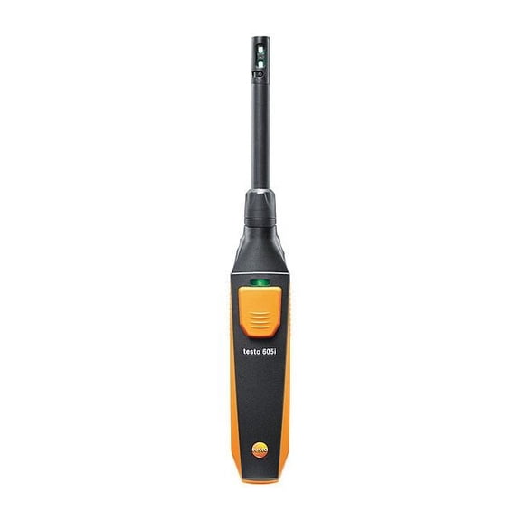 Testo Temperature Humidity Meter,4" L Probe 0560 2605 03