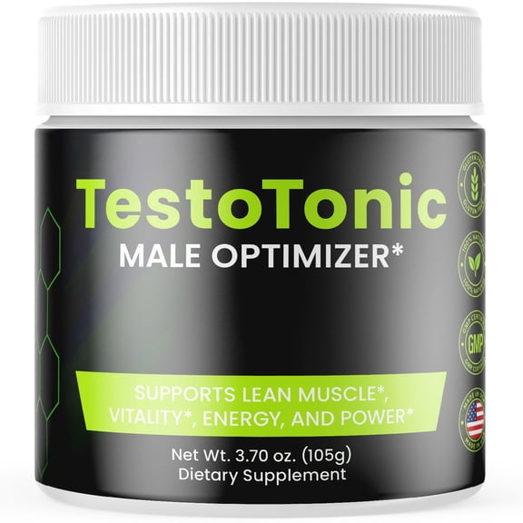 Testo Tonic Advanced Formula Powder Supporting Energy and Healthy Lifestyle TestoTonic 30 Servings