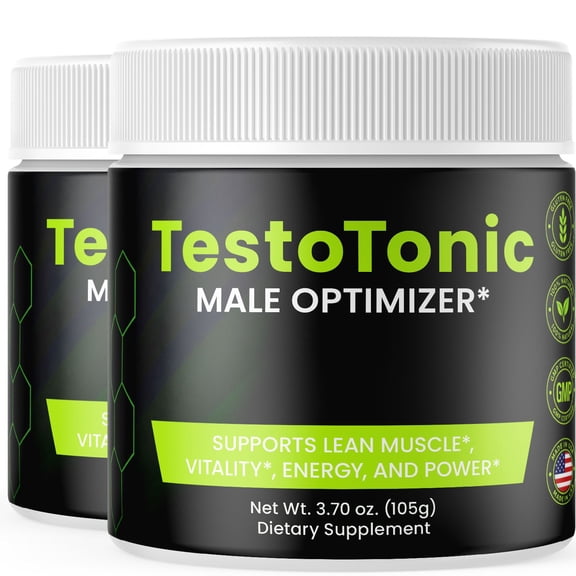 Testo Tonic Advanced Formula Powder Supporting Energy and Healthy Lifestyle TestoTonic 60 Servings