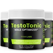 Testo Tonic Powder Advanced Formula Supplement to Support Active Lifestyle TestoTonic 90 Servings