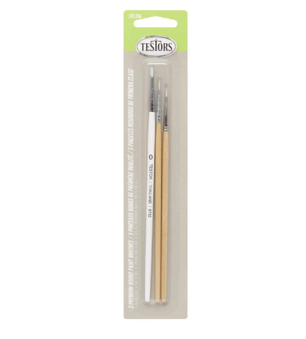 Testor 281206 Paint Brush Set, Each