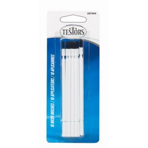 Testor  Blue Economy Craft & Hobby Brushes Kit - Pack of 10