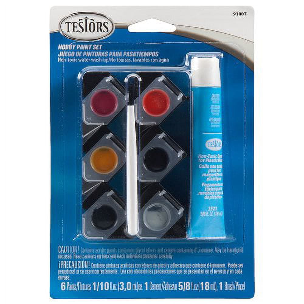 Testor Corp. Auto Detailing Paint Pod Set TES9100T Plastics Paint ...