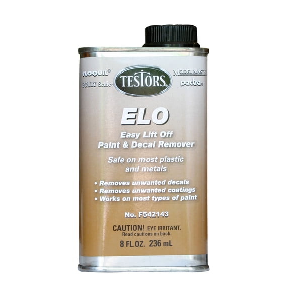 Testor Corp. Easy Lift-off Remover 8 oz TESF542143 Plastics Paint Acrylic