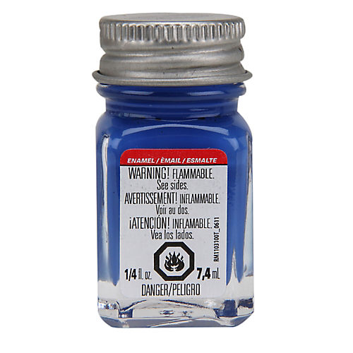 Testor Corp. Enamel 1/4oz Cobalt Blue TES1106TT Plastics Paint Enamels
