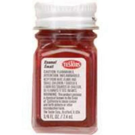 Testors Enamel Paint .25oz-Red Gloss