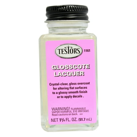 Testor Corp. Lacquer 1-3/4oz Glosscote TES1161X Lacquer Primers & Paints