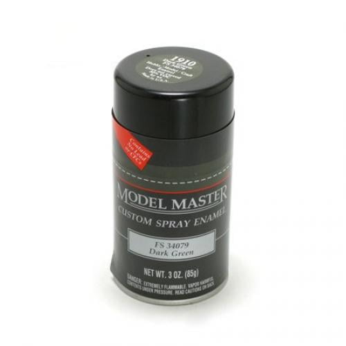 Testor Corp. MM Spray FS34079 Dark Green TES1910 Plastics Paint Enamels