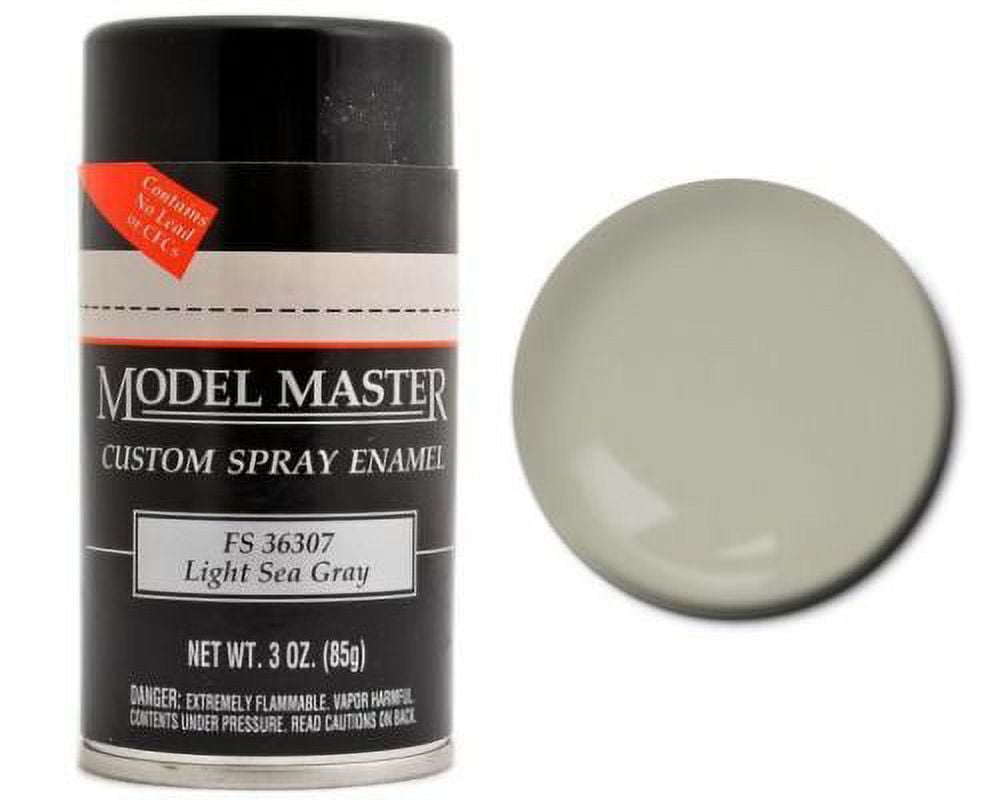 Testor Corp. MM Spray FS36307 Light Sea Gray TES1926 Plastics Paint