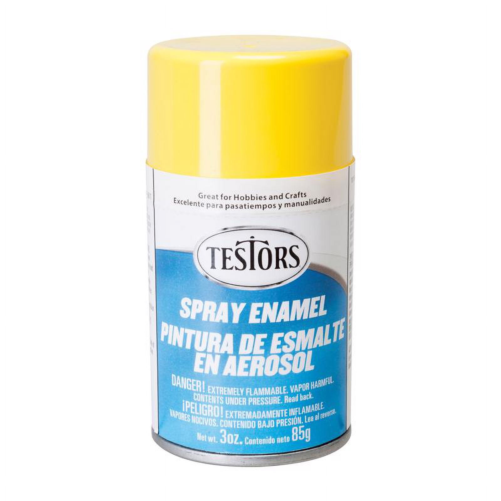 Testor Corp. Spray 3oz Bug Yellor TES1632T Plastics Paint Enamels