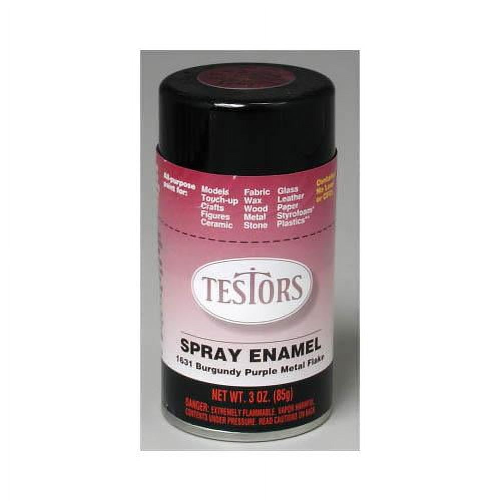Testors All Purpose Spray Enamel 3ozMetal Flake Purple