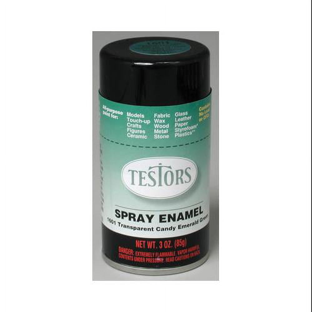 Testor Corp. Spray 3oz Candy Emerald Green TES1601T Plastics Paint