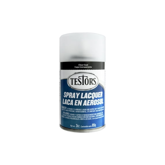 1014136 SPRAY PAINT CLEAR 3OZ Testors Gloss Clear Spray Paint 3 oz ,(Pack of 3)