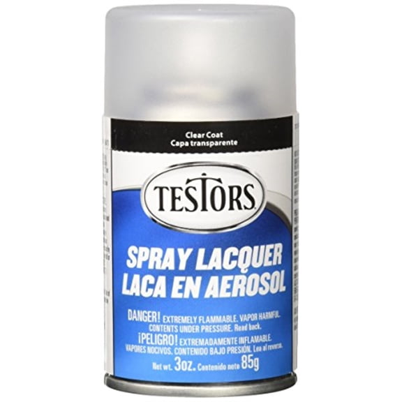 Testors Spray Paint, Dullcote, Clear, 3 oz