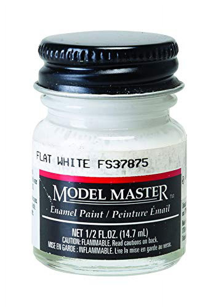 Testor Corp. Testor Corp. Flat White (Fs 37875) 1/2 Oz Enamel Paint Bottle Paint