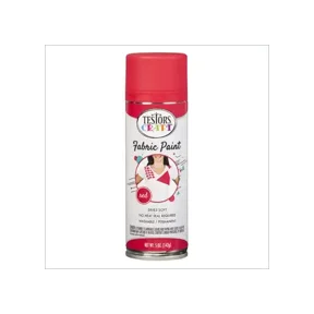 Testor Craft Fabric Spray Paint-Red