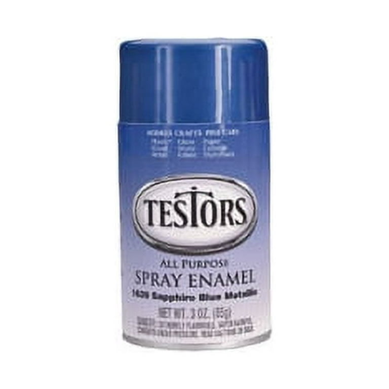 Buy TESTORS 306006 Craft Spray Paint, Flat/Matte, Blue/Pink/White/Yellow,  Can Blue/Pink/White/Yellow