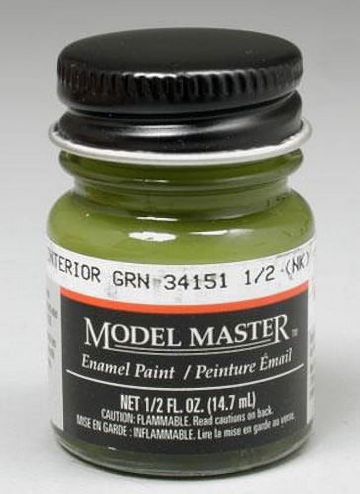 Testors Matte Green Acrylic Paint (2-oz)